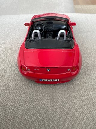 Maqueta Coche BMW Z4 Descapotable Rojo