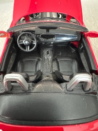 Maqueta Coche BMW Z4 Descapotable Rojo
