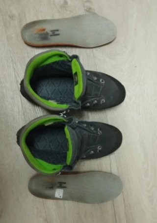 Botas de Montaña Zamberlan Grises y Verdes
