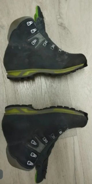 Botas de Montaña Zamberlan Grises y Verdes
