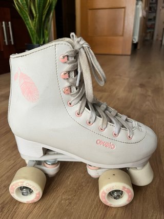 Patines de 4 ruedas blancos