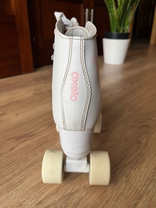 Patines de 4 ruedas blancos