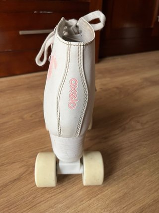 Patines de 4 ruedas blancos