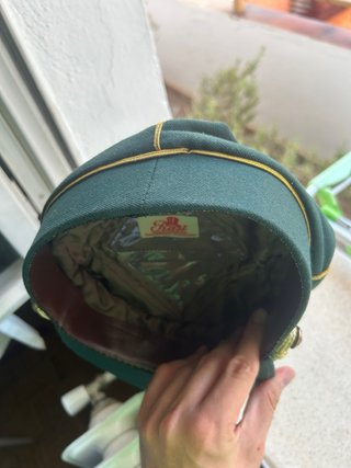Gorra Oficial tropas cruz roja antigua