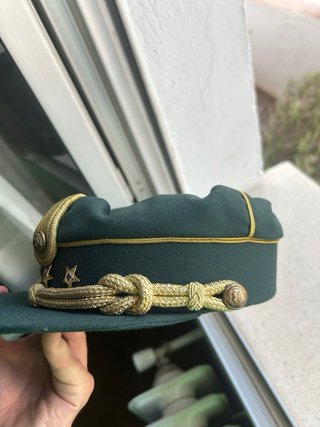 Gorra Oficial tropas cruz roja antigua
