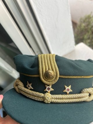 Gorra Oficial tropas cruz roja antigua