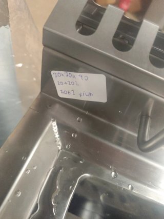 FREIDORA GAS 20+20 MIRA MI PERFIL