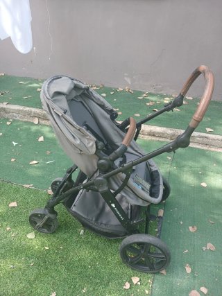 Carrito de bebé gris Kinderkraft