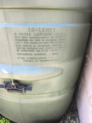 Depósito Gasoil Verde