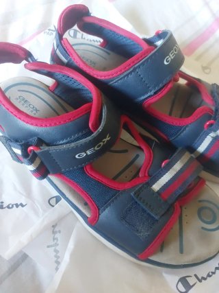 Sandalias Geox Niños Azul/Rojo Talla 38