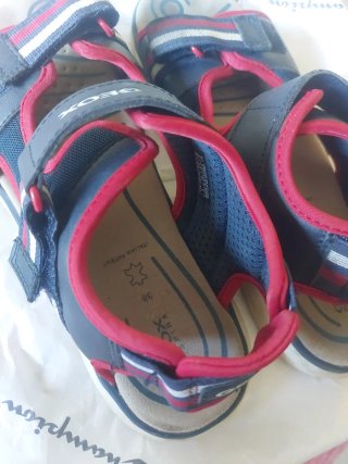 Sandalias Geox Niños Azul/Rojo Talla 38
