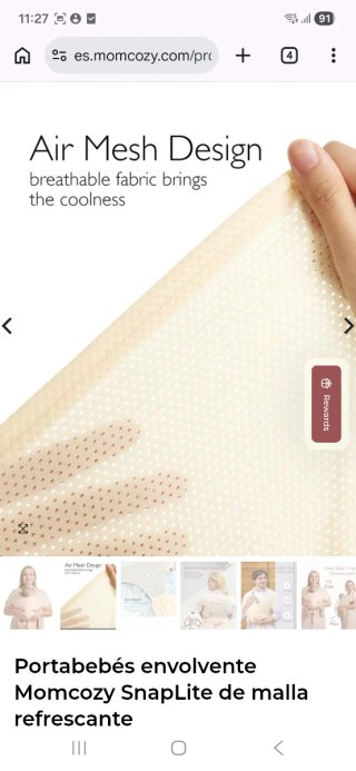 Portabebés Momcozy