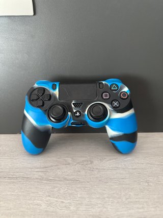 Mando PS4 (PlayStation 4) Camuflaje Azul