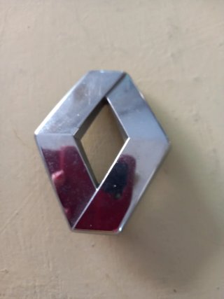 Emblema Renault Diamante Cromado