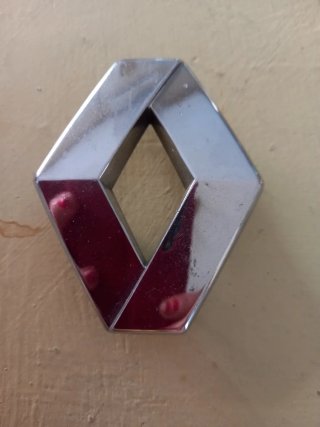 Emblema Renault Diamante Cromado