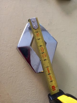 Emblema Renault Diamante Cromado