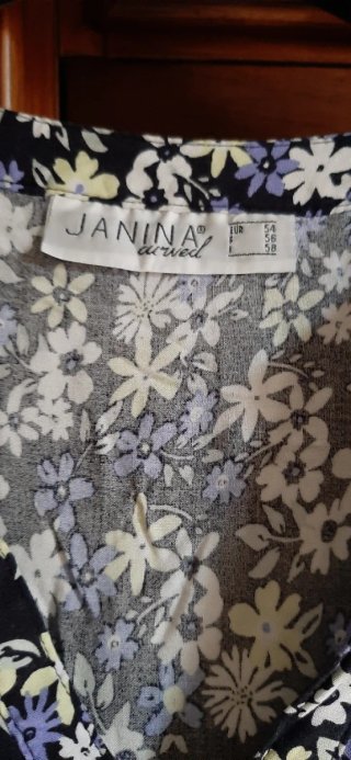 Abito donna viscosa Janina Curved TG.58