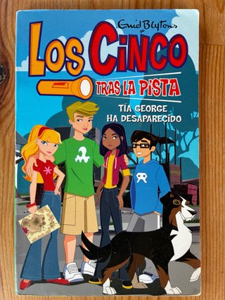 Libro Los Cinco “Tía George ha desaparecido”