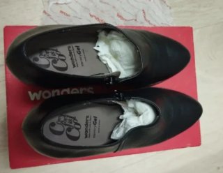 Botines tacón negros