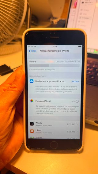 iPhone 6 Plus Plata