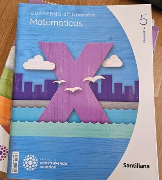 Cuadernillo Matemáticas, 5 Primaria, Proyecto Cons