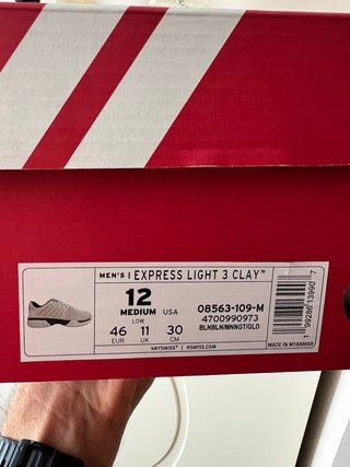 Zapatillas K-Swiss Express Light 3 Clay