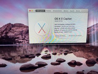 iMac 24 2007 Plata