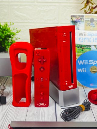 Consola Nintendo WII Ed New Super Mario Bros Roja