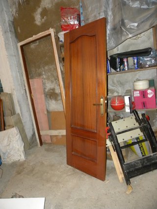 Puerta de interior madera