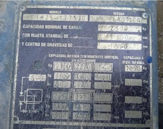Carretilla elevadora SHINKO