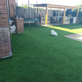 Instalación césped artificial