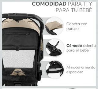 Silla de paseo KikkaBoo CIELA hasta 25 kg