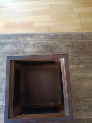 Caja álbum madera Pórtico
