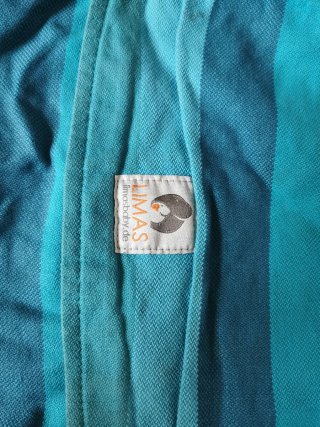 Portabebés Limas azul turquesa