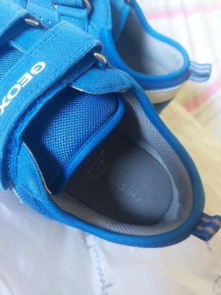 Zapatillas Geox niño azul