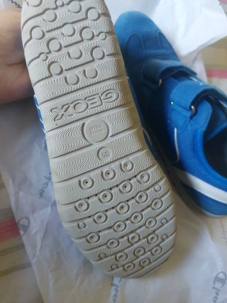 Zapatillas Geox niño azul