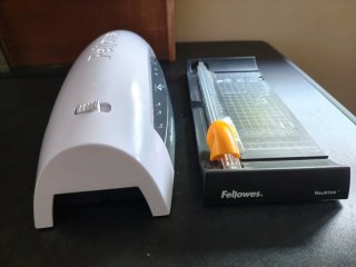 Plastificadora Fellowes Lunar A4 + Cizalla