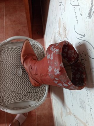 Botas cuero Marrones Talla 38-39