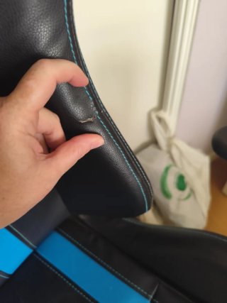Silla Gamer Negra y Azul