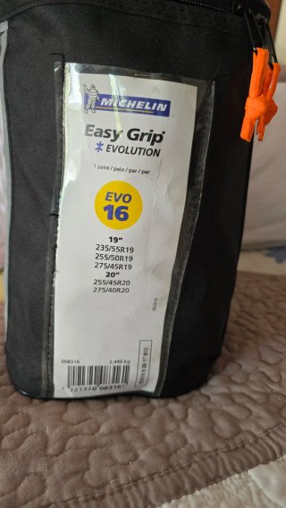 Cadenas Nieve Michelin Easy Grip Evo 16