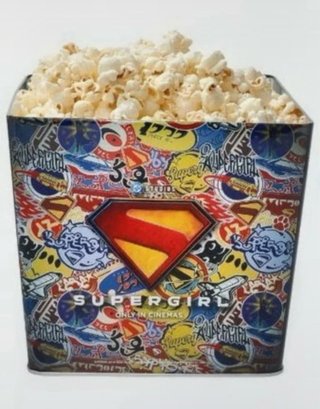 Cubo Palomitero de Supergirl Kinepolis