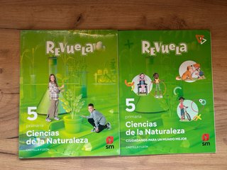 Libros ciencias de la naturaleza 5 primaria SM