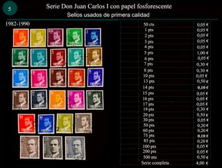 Sellos Año 1984 Completo y sueltos Usados España