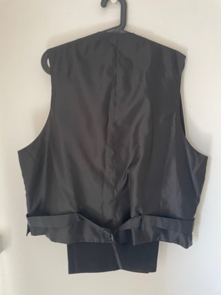 Traje de 3 piezas negro