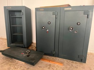 Caja Fuerte Bausser Doble Puerta Vintage