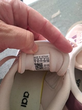 Zapatillas Adidas Mujer Rosa y Blancas