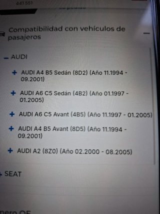 Inyector Bomba Audi, Skoda, VW, Seat