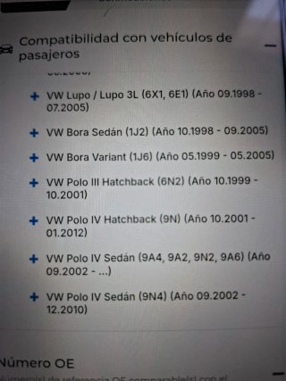 Inyector Bomba Audi, Skoda, VW, Seat