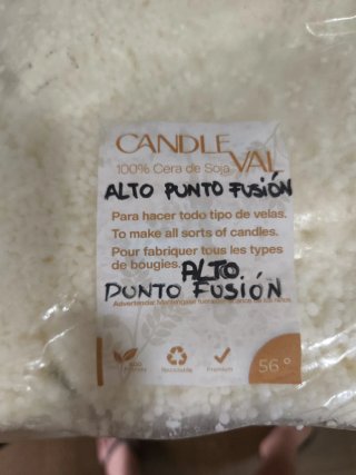 Cera de Soja 100% Alto Punto Fusión 880GR