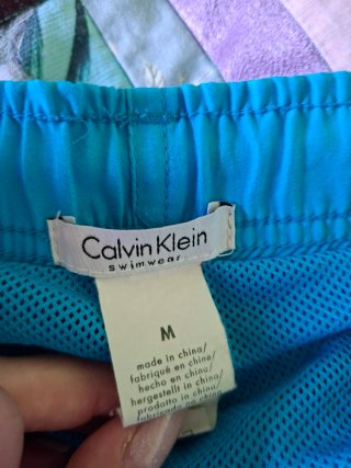 Bañador Calvin Klein Azul Caballero